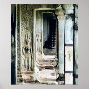 Ankor Wat-tempel Poster