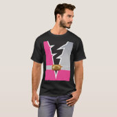 Ankylo Fury - Roze Rangers Dino Fury Classic T-Shi T-shirt (Voorkant volledig)