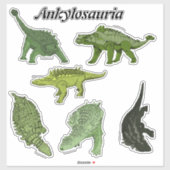 Ankylosauria Sticker Sheet (Vel)