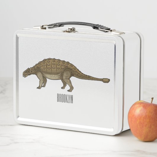 Ankylosaurus cartoon illustratie (In situ)