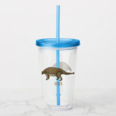 Ankylosaurus cartoon illustratie acryl drinkbeker (Voorkant)