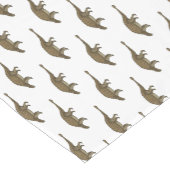 Ankylosaurus cartoon illustratie korte tafelloper (Hoek)