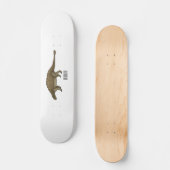 Ankylosaurus cartoon illustratie persoonlijk skateboard (Voorkant)