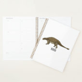 Ankylosaurus cartoon illustratie planner (Display)