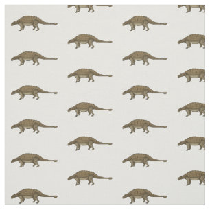 Ankylosaurus cartoon illustratie stof