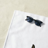 Ankylosaurus cartoon illustratie strandlaken (In situ)