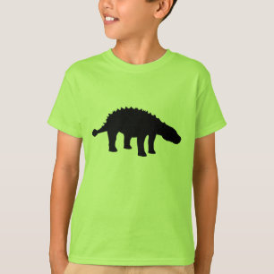 Ankylosaurus Dino Dinosaur Silhouette T-shirt