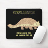 Ankylosaurus Dinosaur Muismat (Met muis)