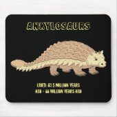 Ankylosaurus Dinosaur Muismat (Voorkant)