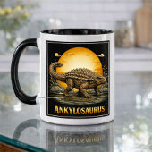 Ankylosaurus Dinosaur Prehistorisch Maan Mok