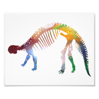 Ankylosaurus Foto Afdruk