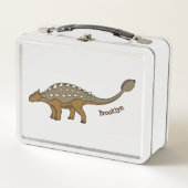 Ankylosaurus gepantserde dinosaurus illustratie (Voorkant)