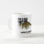 Ankylosaurus (gesmolten hagedis) koffiemok (Voorkant links)