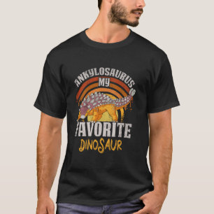 Ankylosaurus is mijn favoriete dinosaurusontwerp v t-shirt
