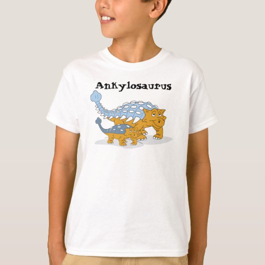 Ankylosaurus kinder shirt. t-shirt (Voorkant)