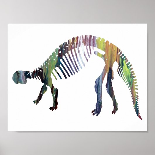 Ankylosaurus Poster (Voorkant)