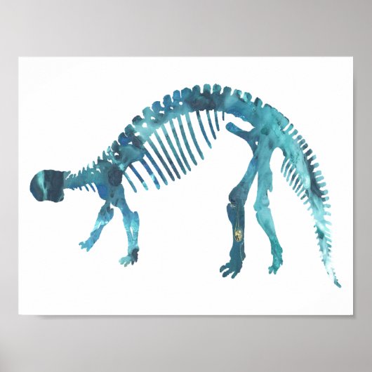 Ankylosaurus Poster (Voorkant)