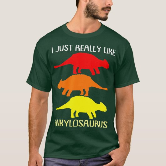 Ankylosaurus T-shirt (Voorkant)