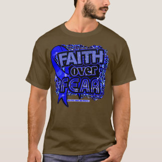 Ankyloserende spondylitis bewustzijn Lint Geloof O T-shirt