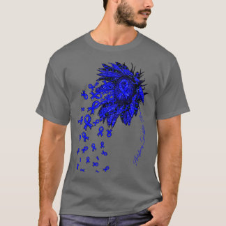 Ankyloserende spondylitis bewustzijn Zonnebloemlin T-shirt