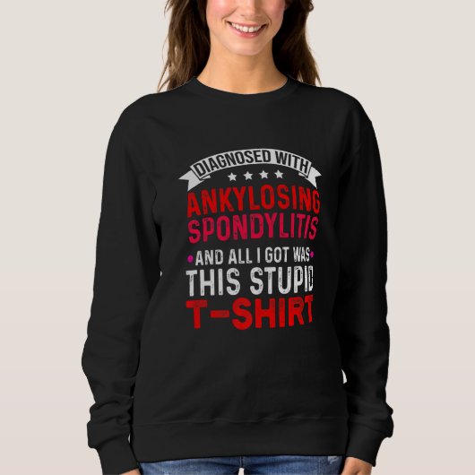Ankylosing Spondylitis Survivor Bechterew Warrior Trui (Voorkant)