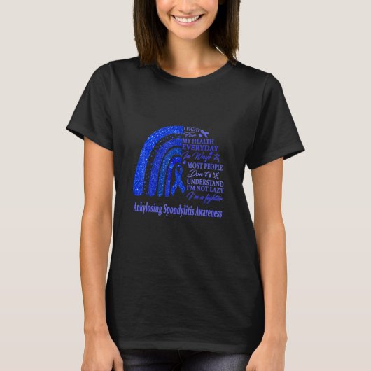 Ankylosing Spondylitis Warrior T-shirt (Voorkant)