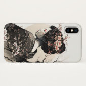 Anmutige japanische Geisha - Case-Mate iPhone Case (Achterkant (horizontaal))