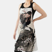 Anmutige japanische Geisha -  Schort (Insitu)