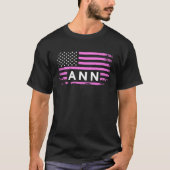 ANN AMERICAN FLAG  FOR ANN T-SHIRT (Voorkant)