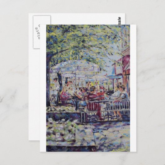 ANN ARBOR ART SCENES BRIEFKAART (Voorkant / Achterkant)