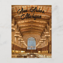 Ann Arbor, Briefkaart Michigan