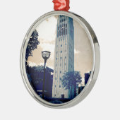 Ann Arbor Clock Tower Metalen Ornament (Links)