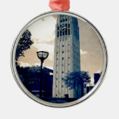Ann Arbor Clock Tower Metalen Ornament (Voorkant)