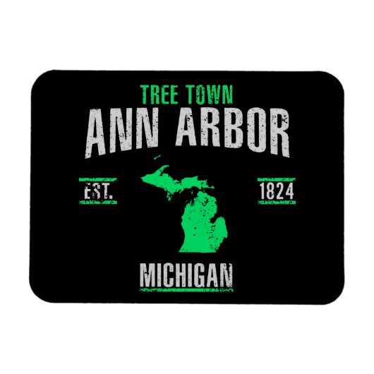 Ann Arbor Magneet (Horizontaal)