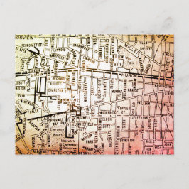 Ann Arbor, MI  Map Briefkaart