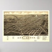 Ann Arbor, Michigan (1880) Poster (Voorkant)