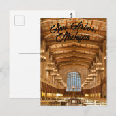 Ann Arbor, Michigan Ansichtkaart Briefkaart (Voorkant / Achterkant)