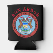 Ann Arbor, Michigan Blikjeskoeler (Achterkant)