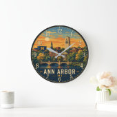Ann Arbor Michigan Campus Grote Klok (Huis)