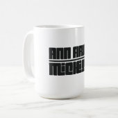 Ann Arbor - Michigan Koffiemok (Voorkant links)
