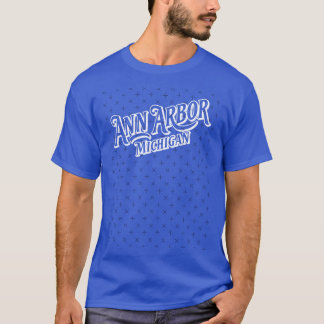 Ann Arbor Michigan oversized T-shirt
