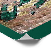 Ann Arbor Michigan Vernors Wall Retro Poster (Hoek)