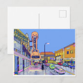 ANN ARBOR NACHT BRIEFKAART (Voorkant / Achterkant)