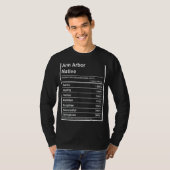 Ann Arbor Native Nutrition Pride T-shirt (Voorkant volledig)