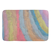 Ann Arbor Pastel Chalk Art Badmat (Voorkant)