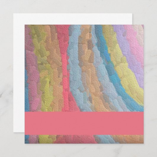 Ann Arbor Pastel Chalk Art Notitiekaartje (Voorkant / Achterkant)