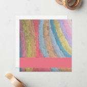 Ann Arbor Pastel Chalk Art Notitiekaartje (Voorkant / Achterkant in situ)