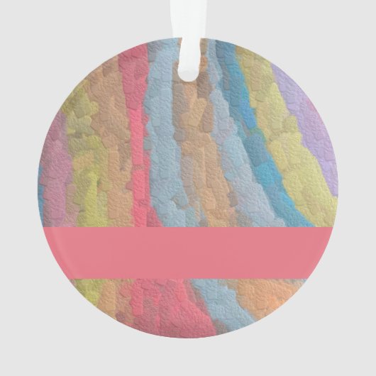 Ann Arbor Pastel Chalk Ornament (achterkant)