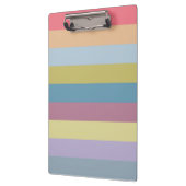 Ann Arbor Pastel Chalk Stripes Klembord (Links)