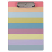 Ann Arbor Pastel Chalk Stripes Klembord (Voorkant)